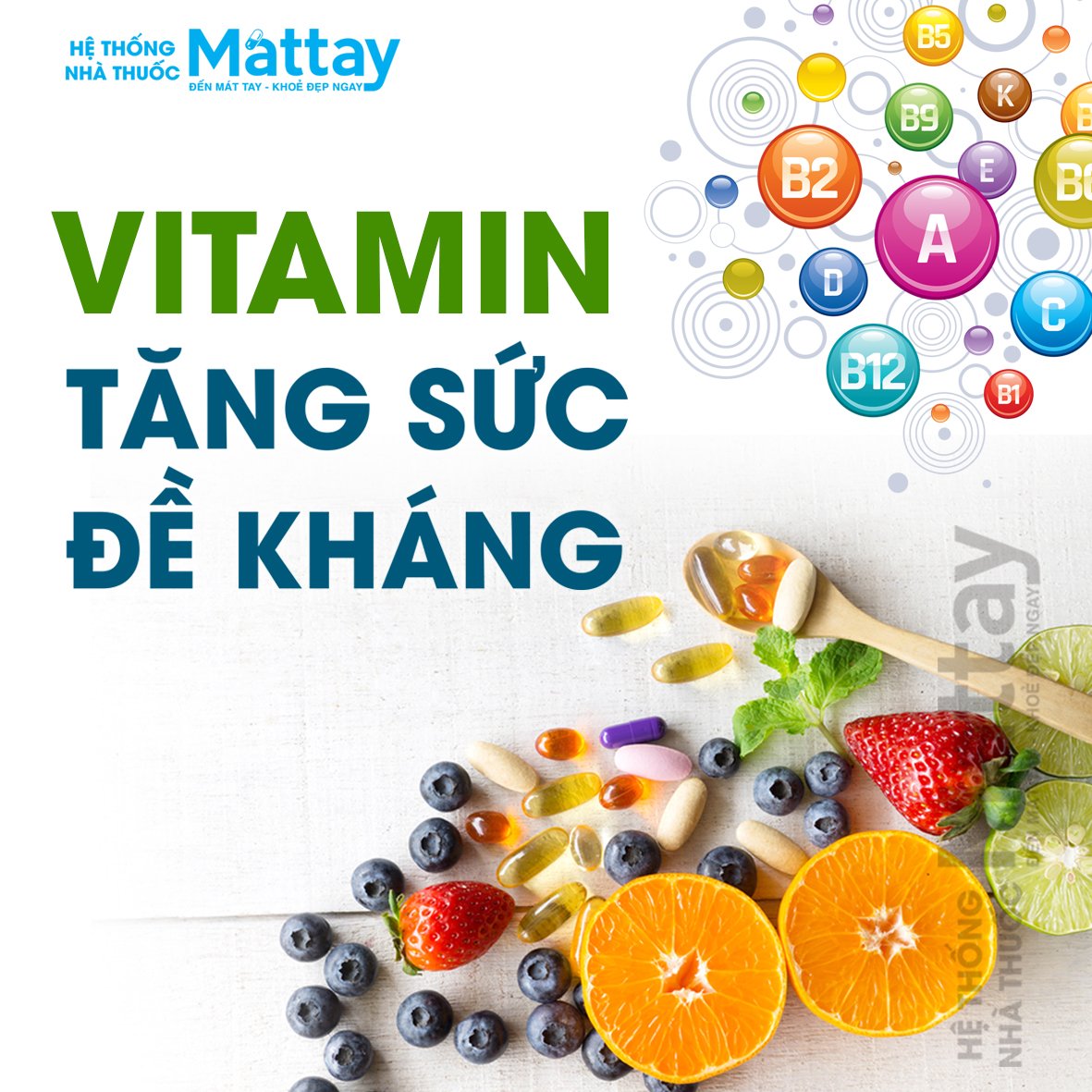 Vitamin -Tăng đề kháng