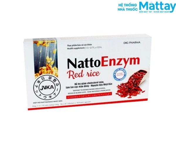 nattoenzym red rice 20 vien