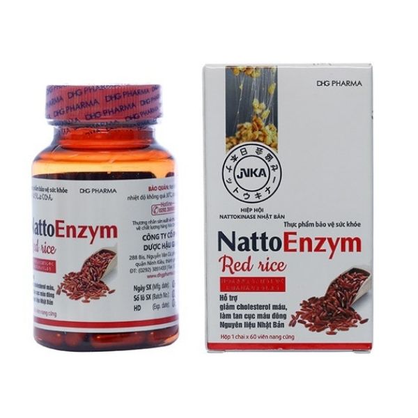 NattoEnzym Red Rice 60 viên